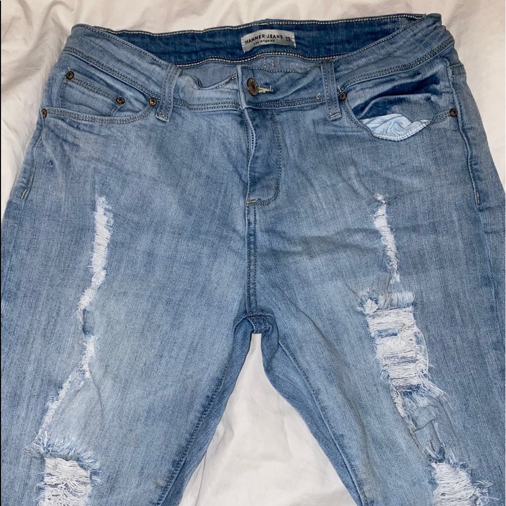 Hammer distressed jeans